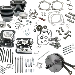 Ultima șansă 124(r) Hot Set Up® Engine Performance Kit Black, Powder Coated