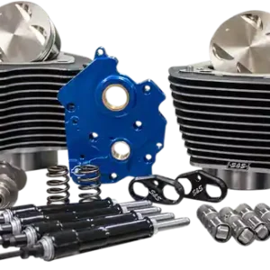 124(r) Power Package Engine Performance Kit Black, Blue, Highlighted Fins, Wrinkle Black Comandă acum