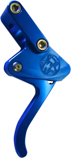 Billet Throttle Lever Blue Chilipir