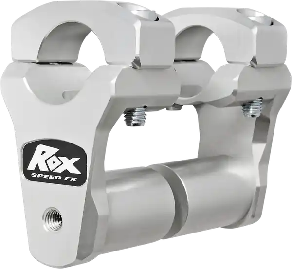 Extended Stem 2(r) Pivoting Handlebar Riser For 1-1/8(r) Handlebars Silver Discount