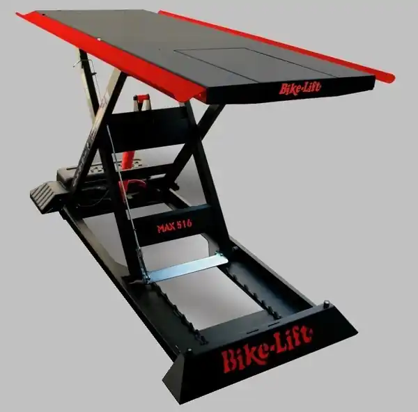 Max 516 Scissor Lift Black, Red Super ofertă