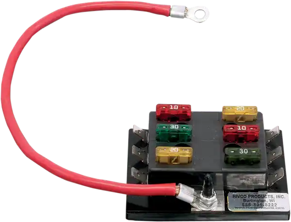 Mai ieftin 6-circuit Fuse Terminal Block Black