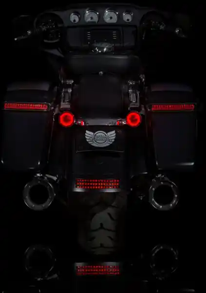 Probeam® Red Led Turn Signals With Red Lenses Red Expediere rapidă