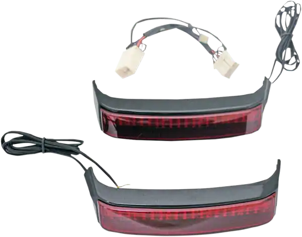 Plată sigură Bagz Led Saddle Bag Lights Black
