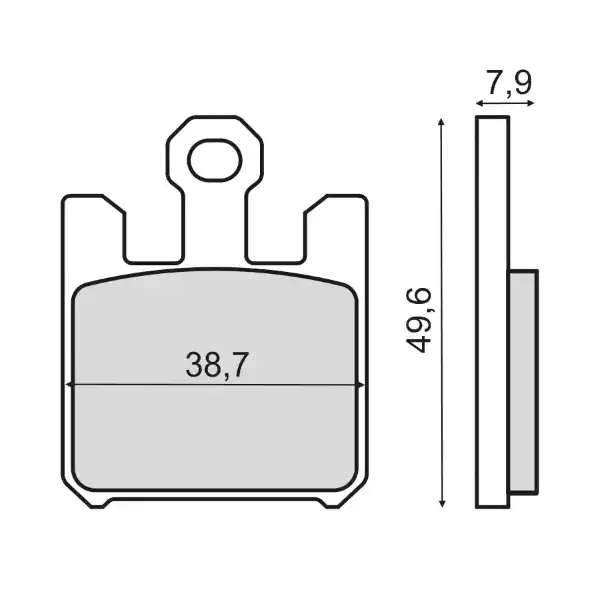 Doar azi Placute frana sinter Kawasaki Z 750 R fata