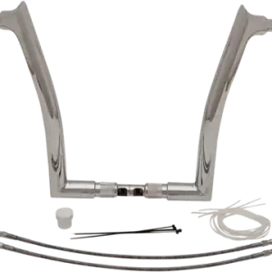 1-1/2(r) Ez Install Pointed Top Handlebar Kit Silver Bestseller