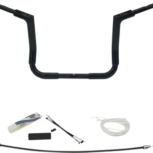 1-1/2(r) Ez Install Flat Top Handlebar Kit Black Preț mic