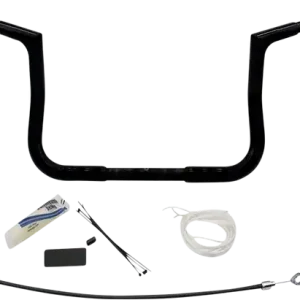 1-1/4(r) Ez Install Flat Top Handlebar Kit Black Cumpărături sigure