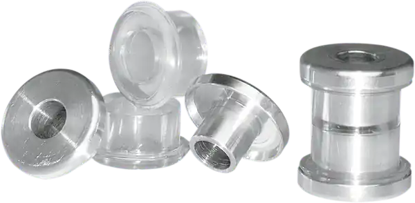 Gooden Tight Handlebar Riser Bushing Silver Calitate înaltă