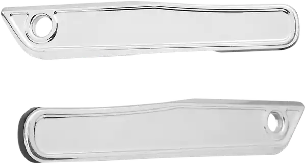 Lighted Saddlebag Hinge Covers Silver Reducere