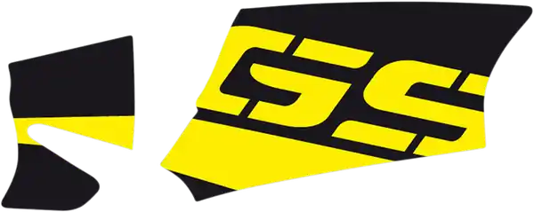 Lichidare de stoc Swing Arm Decals Black, Yellow