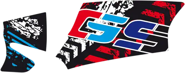 Swing Arm Decals Black, Blue, Red, White Expediere rapidă