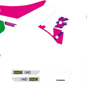 Graphics Kit Green, Pink, White Noutate