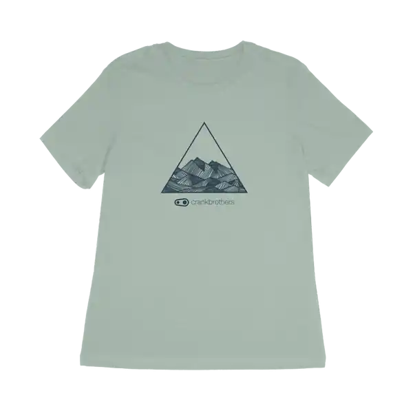 Women‘s Outline T-shirt Green M Reducere specială