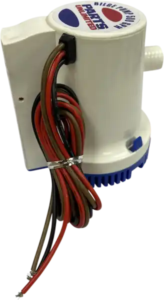 Plată securizată Automatic Bilge Pump Blue, White