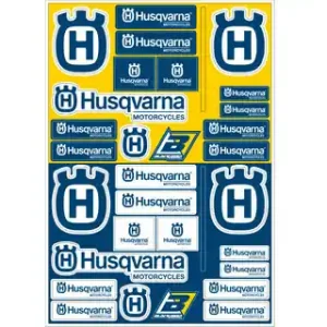 Kit stickere logo Husqvarna Reduceri