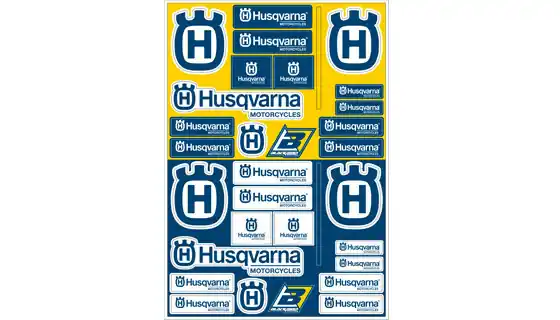 Kit stickere logo Husqvarna Reduceri