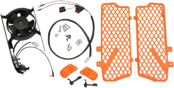 Kit ventilator + protectii radiator KTM 08-16 Trail Tech Chilipir