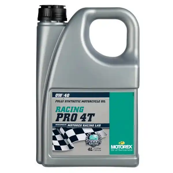 Ulei Motorex RACING PRO 4T - 4L 0W40 Preț promoțional