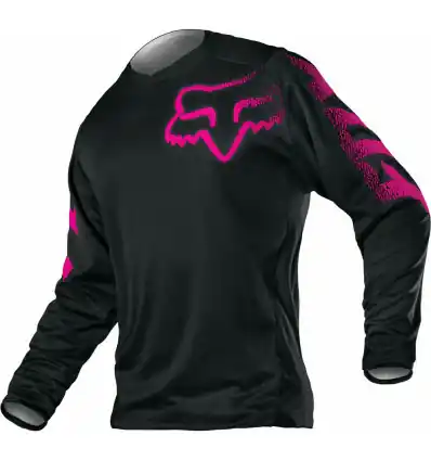 Cumpărături sigure Tricou Dama FOX Black/Pink S