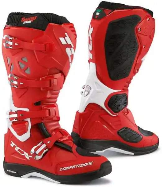 Cizme TCX Comp Evo2 Michelin Rosu Alb 46 Livrare expres