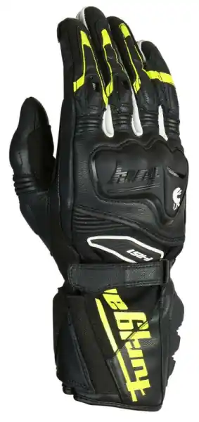 Reducere extra Manusi Piele Furygan 4545-1048 F-RS1 Black-Fluor Yellow-White L +