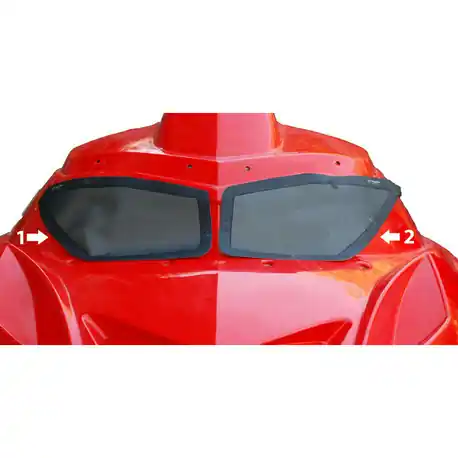 SPI Frogskinz 2008-13 Polaris IQ 600RR Headlight Delete Kit (2pc) Ieftin
