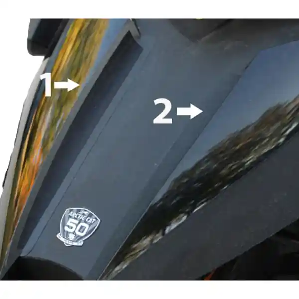 Disponibil imediat Frogzskin Arctic Cat F/XF/M Inner Hood Kit 2012- (2pc)