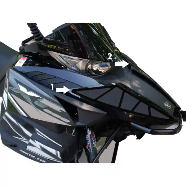 SPI Frogskinz 2012-14 Arctic Cat F/XF/ M Hood Screen Vent Kit (2pc) Ofertă