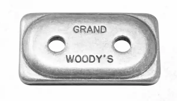 Cumpără online Placă dublă de sprijin Woodys, 48 bucăți, Grand Digger, aluminiu
