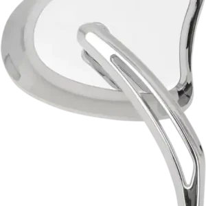 Touring Mirror With Slotted Stem Chrome Retur gratuit
