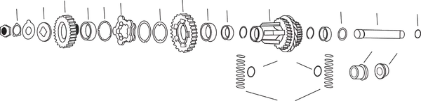 4th Gear Countershaft Outside Retaining Washers Promoție