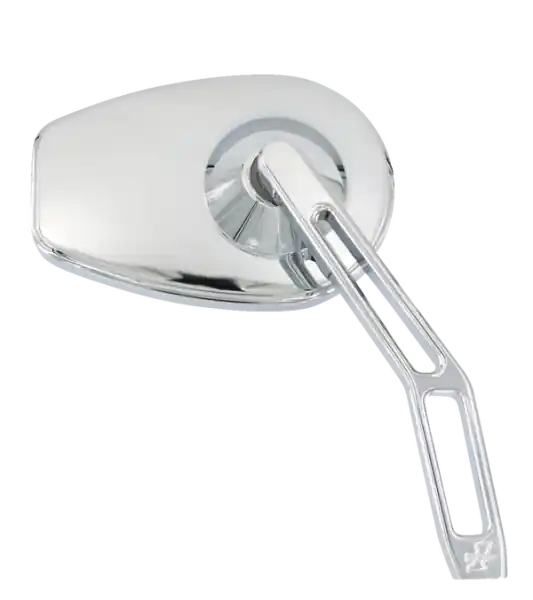 Micro Mirror W/v2 Cut-out Stem Silver Popular
