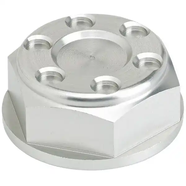 Steering Stem Nut Clear, Anodized Preț redus