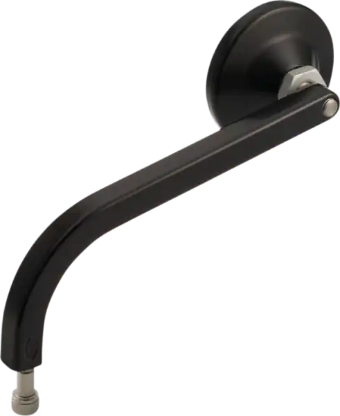 Super ofertă No. 2 Standard 2-1/4(r) Round Mirror Black