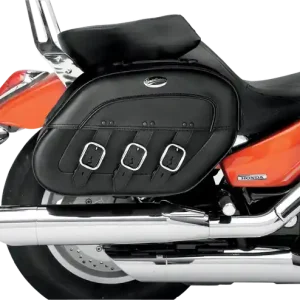 Ultima șansă S4 Drifter Rigid-mount Specific-fit Quick-disconnect Saddlebags For Honda Black