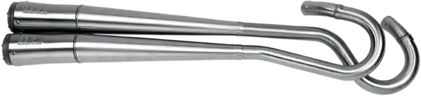 Xr-style Exhaust System Silver Popular