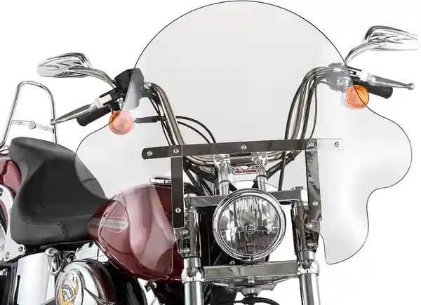 Plată sigură Ss-32 Falcon Windshield Clear, Chrome