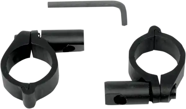 Replacement Round Windshield Handlebar Clamp Kit Black Ieftin