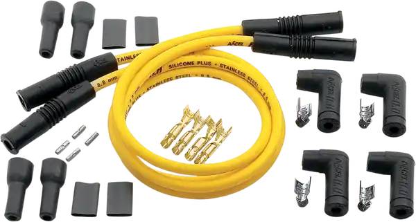 Universal 8.8 Mm Wire Kit For 4-cylinder Yellow Reducere de preț