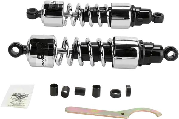 Super ofertă 412 Series Cruiser Shocks Black, Chrome