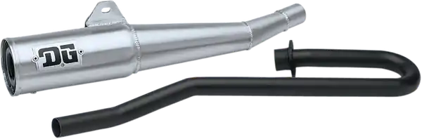 Ultima șansă Rcm 4-stroke Exhaust System Silver