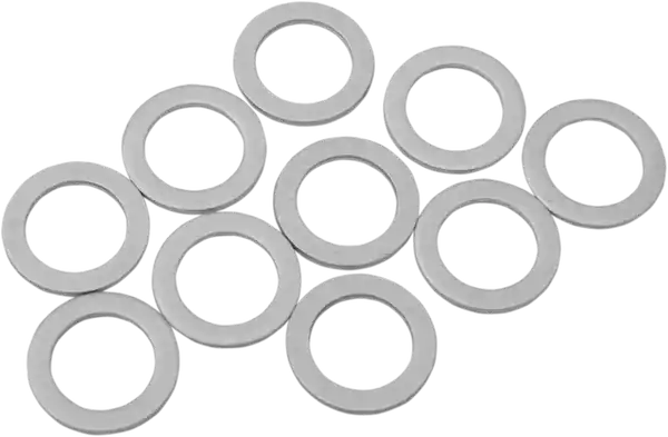 Aluminum Crush Washers Chrome 10 mm (3/8‘) Doar azi