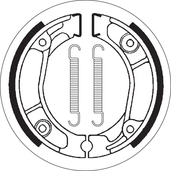 Ceramic Organic Brake Shoes Ofertă de sezon