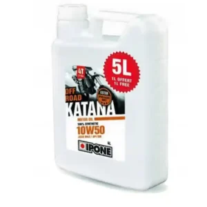 Ulei Motor 4T Ipone Katana Off-Road 10W50 100% Sintetic Promotie 4L+1L Gratis Preț promoțional